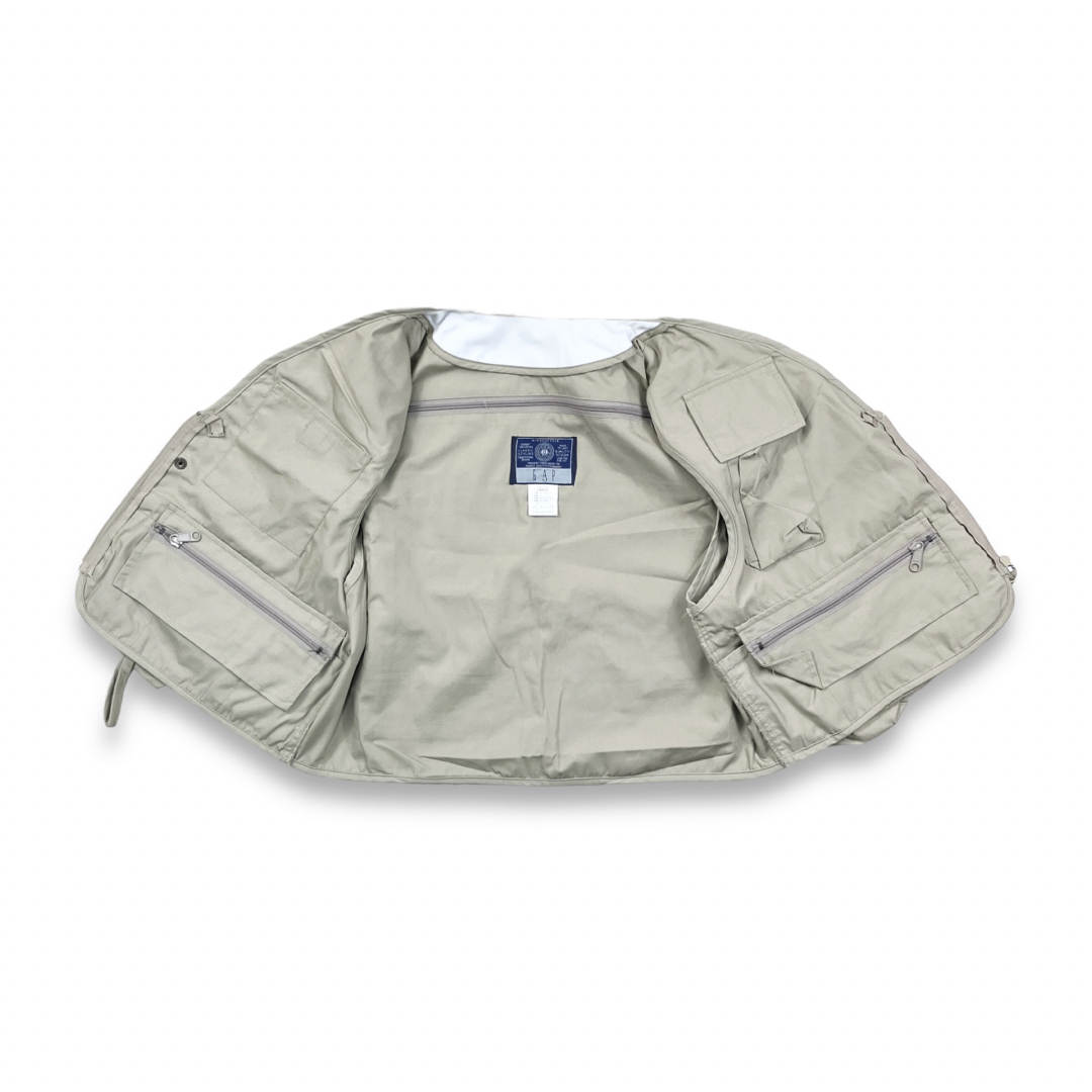 GAP - 90s OLD GAP オールドギャップ フィッシングベスト ギミック