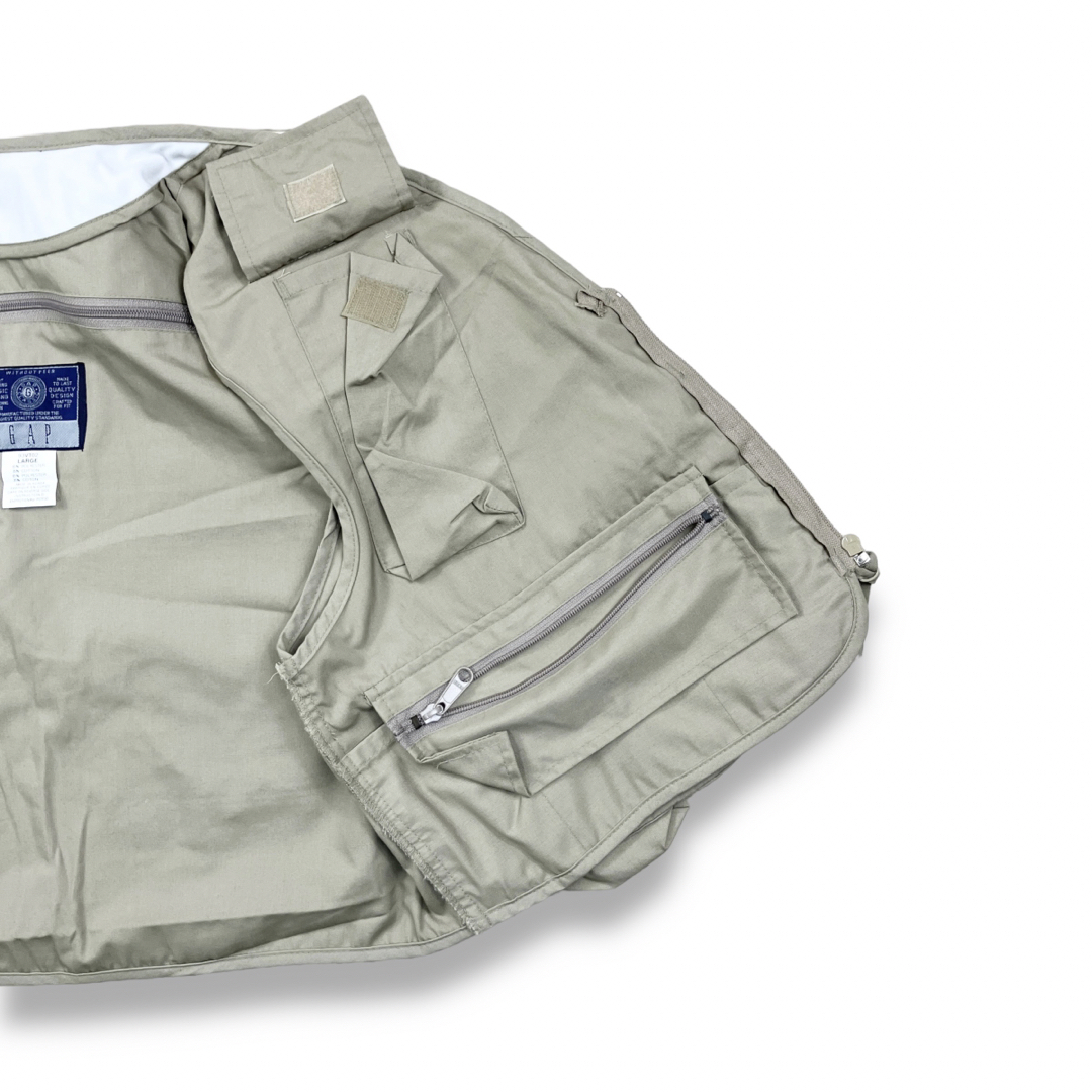 GAP - 90s OLD GAP オールドギャップ フィッシングベスト ギミック
