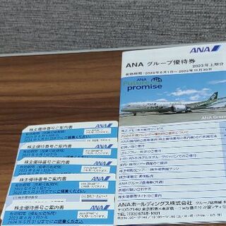 ANA 株主優待　5枚 グループ優待券冊子　1刷(航空券)