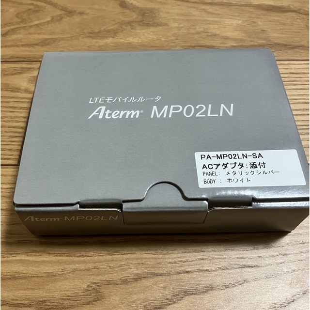 LTEモバイルルータ Aterm MP02LN 予備バッテリー付