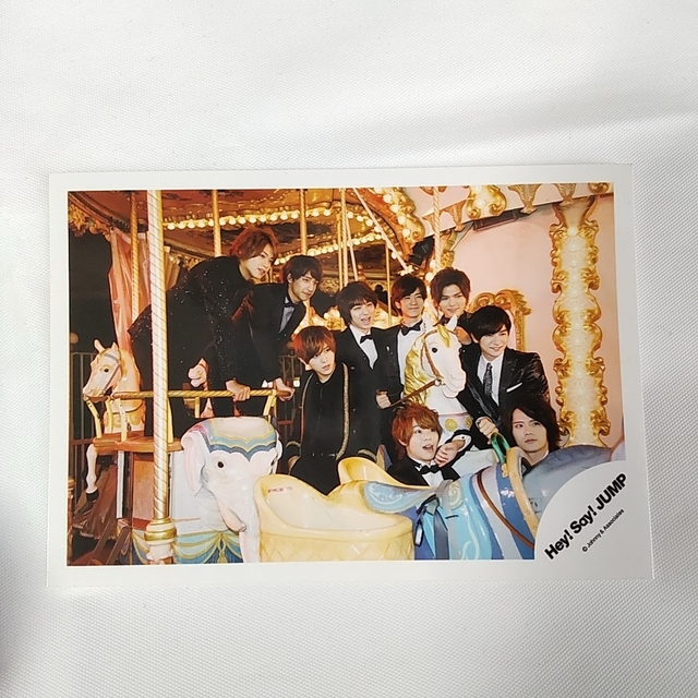 Hey! Say! JUMP(ヘイセイジャンプ)の【新品未使用】Hey! Say! JUMP ジャニーズ公式写真 集合写真 エンタメ/ホビーのタレントグッズ(男性タレント)の商品写真