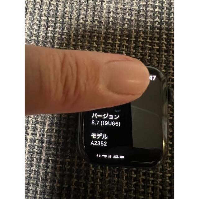 Apple Watch(アップルウォッチ)の値下げ　Apple Watch SE 44mm GPSモデル スマホ/家電/カメラのスマートフォン/携帯電話(その他)の商品写真