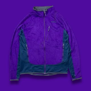 パタゴニア(patagonia)の00s patagonia パタゴニア R2 ポーラテックフリースジャケット 紫(ブルゾン)