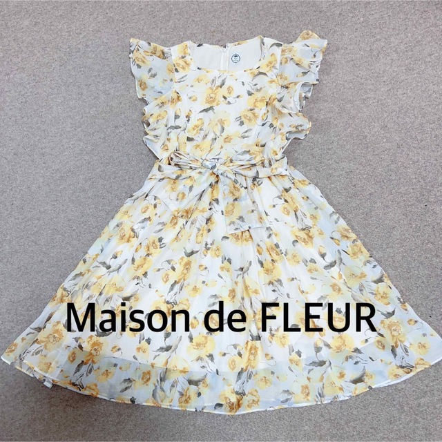 Maison de FLEUR(メゾンドフルール)の【ARI様専用】メゾンドフルール　【sweet 】コラボ　ワンピース レディースのワンピース(ロングワンピース/マキシワンピース)の商品写真