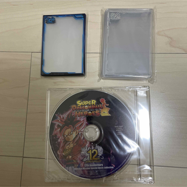 ドラゴンボール(ドラゴンボール)のスーパードラゴンボールヒーローズ12th スリーブ ローダー CDセット エンタメ/ホビーのトレーディングカード(カードサプライ/アクセサリ)の商品写真