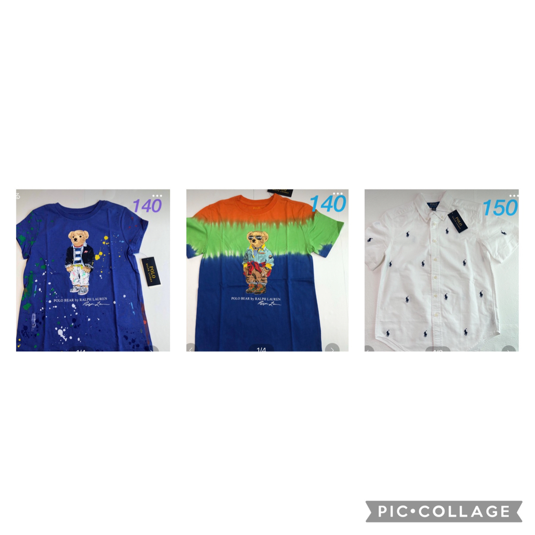 POLO RALPH LAUREN(ポロラルフローレン)の【アリエル様専用】ラルフローレン3点おまとめ キッズ/ベビー/マタニティのキッズ服女の子用(90cm~)(Tシャツ/カットソー)の商品写真