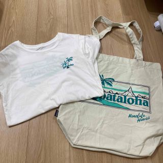 パタゴニア(patagonia)のパタゴニア　ハワイ限定　パタロハ　Tシャツ　トートバッグ(Tシャツ(半袖/袖なし))