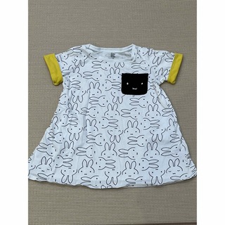 グラニフ(Design Tshirts Store graniph)のグラニフ　ミッフィーワンピース　110(Tシャツ/カットソー)