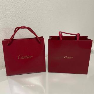 カルティエ(Cartier)のカルティエ ショッパー 紙袋 2枚セット(ショップ袋)