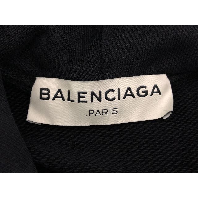 【美品】Balenciaga バレンシアガ パーカー ブラック S 1