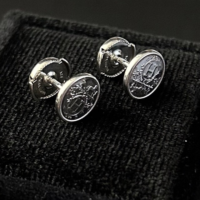 美品】エルメス ピアス エクスリブリスTPM シルバー925 | www.ofa.sg