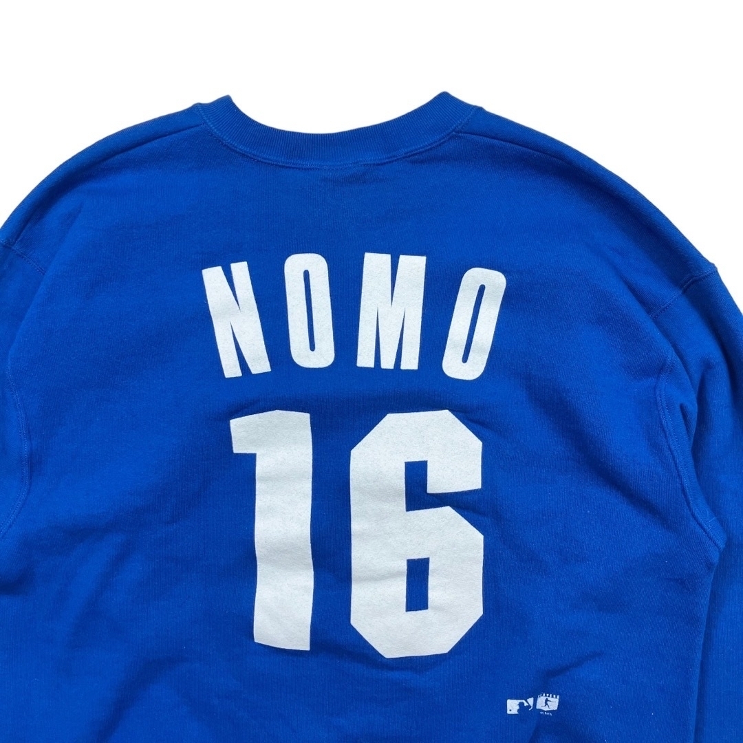 Champion(チャンピオン)の90s USA製 NOMO ヴィンテージスウェット 野茂英雄 ドジャース MLB メンズのトップス(スウェット)の商品写真