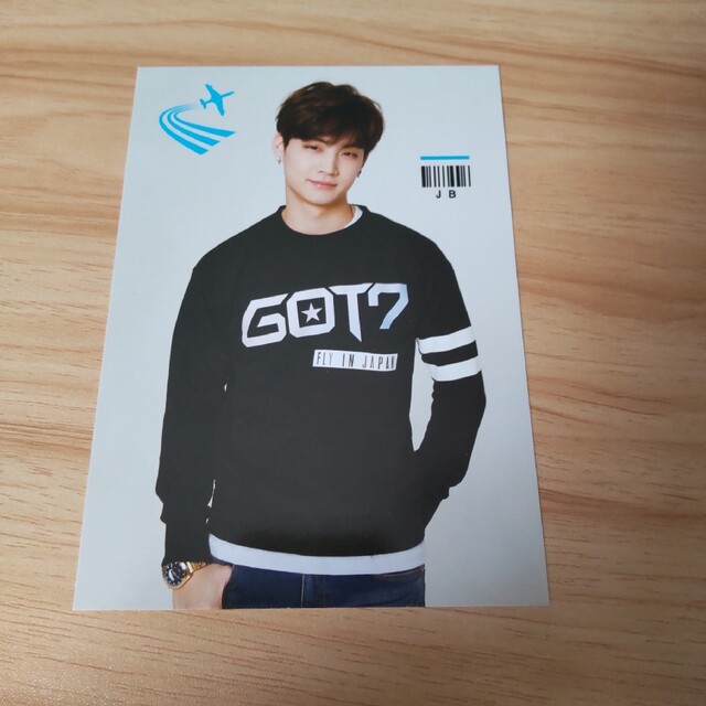 GOT7(ガットセブン)のGOT7 FLY in japan ランダムトレカ JB① エンタメ/ホビーのタレントグッズ(アイドルグッズ)の商品写真