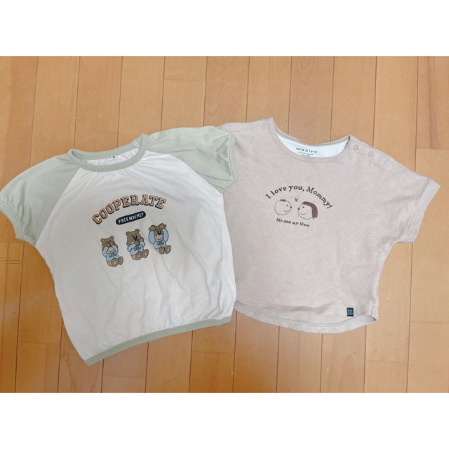 tete a tete(テータテート)の95cm★Tシャツ2枚SET キッズ/ベビー/マタニティのキッズ服男の子用(90cm~)(Tシャツ/カットソー)の商品写真