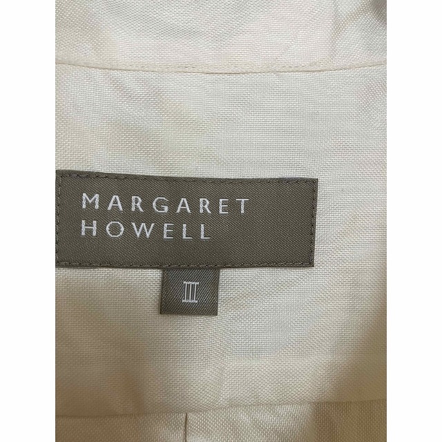 MARGARET HOWELL(マーガレットハウエル)のマーガレットハウエル　バントカラーシャツ レディースのトップス(シャツ/ブラウス(長袖/七分))の商品写真