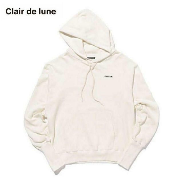 【新品】Clair de luna Hoodie white Mサイズ 登坂広臣