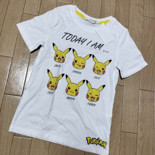 エイチアンドエム(H&M)の【新品タグ付き】ポケモンTシャツ ピカチュウ(Tシャツ/カットソー)