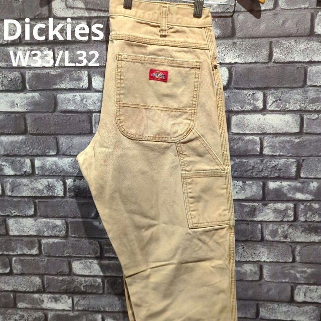 Dickiesディッキーズ ペインターパンツ　ダックパンツ　w33　極太