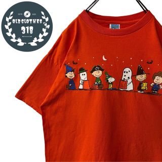 スヌーピー(SNOOPY)の【アニメT】PEANUTS ピーナッツ スヌーピー ハロウィン デルタボディ(Tシャツ/カットソー(半袖/袖なし))