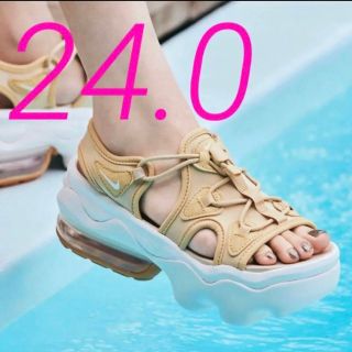 NIKE - 24.0 ナイキ エアマックスココ サンダル KOKO NIKE ベージュの