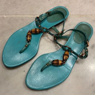グッチ サンダル(レディース)(ブルー・ネイビー/青色系)の通販 35点