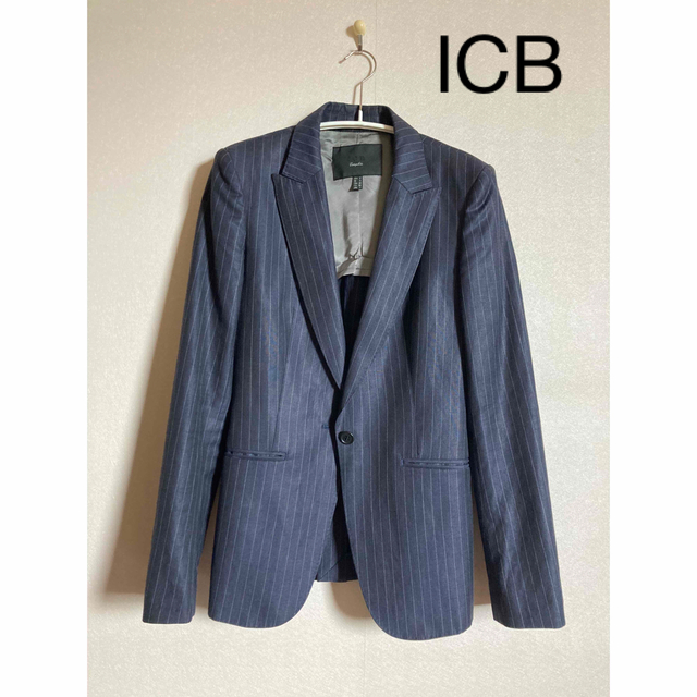 ICB(アイシービー)のICB リネンジャケット レディースのジャケット/アウター(テーラードジャケット)の商品写真