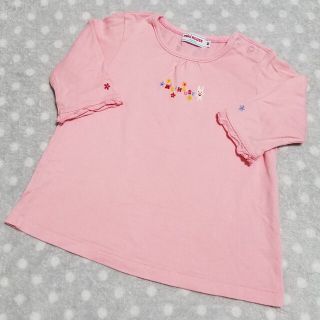 ミキハウス(mikihouse)のMIKIHOUSE　長袖　Tシャツ　七分袖　うさこ　90(Tシャツ/カットソー)