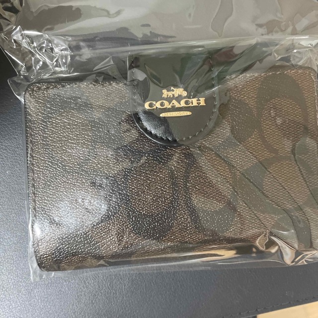 COACH(コーチ)のコーチ　ブラウン/ブラック レディースのファッション小物(財布)の商品写真