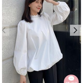 バースデーバッシュ(BIRTHDAY BASH)のバースデーバッシュ　STAND SCALLOPED COLLAR TOPS(シャツ/ブラウス(長袖/七分))