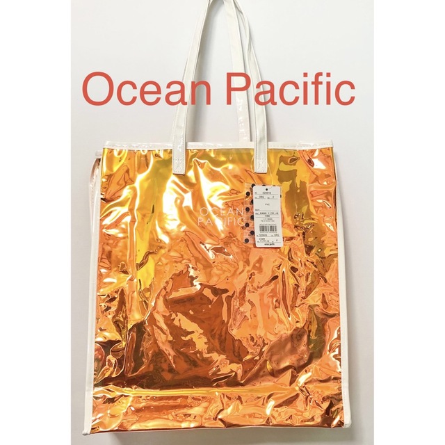 OCEAN PACIFIC(オーシャンパシフィック)の【Ocean Pacific】オーロラバッグ（オレンジ）☆新品タグ付き☆ レディースのバッグ(トートバッグ)の商品写真