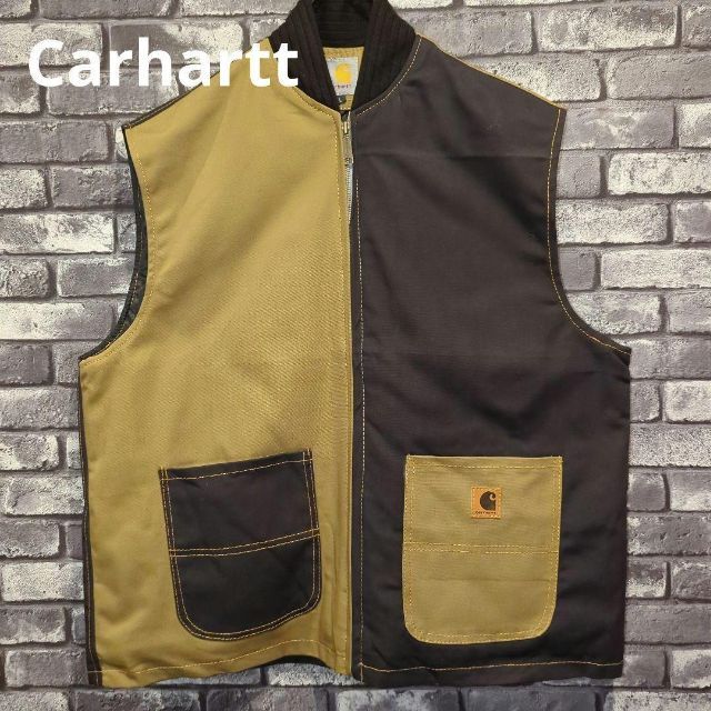 carhartt - カーハート ベスト オーバーサイズ ジャケット ブラック