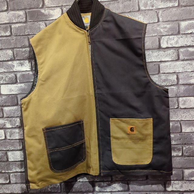 carhartt - カーハート ベスト オーバーサイズ ジャケット ブラック