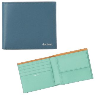 ポールスミス(Paul Smith)のポールスミス 二つ折財布 M1A 4833 KSTRGS 41 メンズ(折り財布)