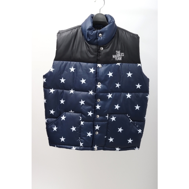 Marblesマーブルズ 2018 STARS PUFFY VESTスター中綿ベスト新品【MJKA55122】