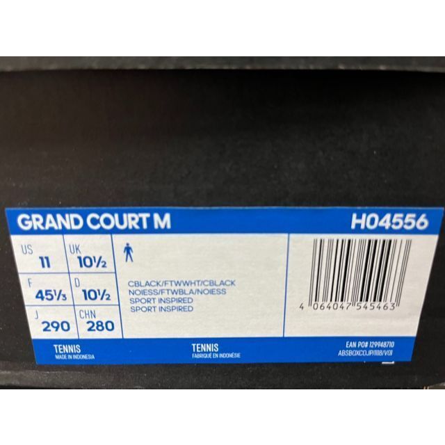 新品29cm adidas Grand Court グランドコート ブラック メンズの靴/シューズ(スニーカー)の商品写真