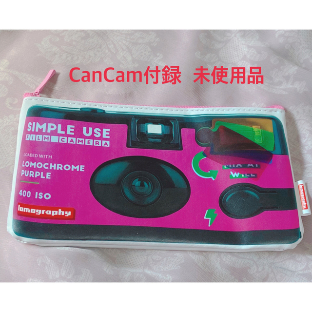 CanCam2017年12月付録 Lomography カメラプリントポーチ レディースのファッション小物(ポーチ)の商品写真