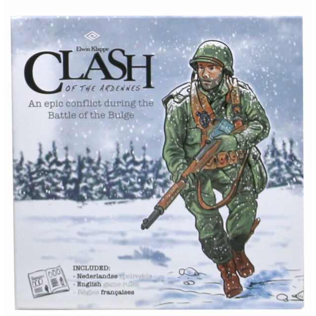 Clash of the Ardennes　KS版　2人用ボードゲーム言語依存度
