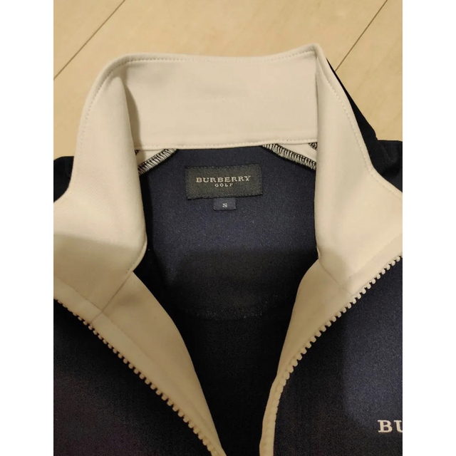 BURBERRY(バーバリー)の美品⭐︎バーバリーゴルフ　ゴルフウェア　モックネックトップス　S スポーツ/アウトドアのゴルフ(ウエア)の商品写真