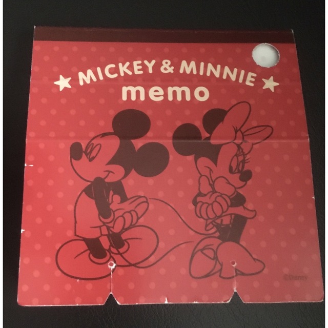 ミッキーマウス(ミッキーマウス)のミッキーマウス　メモ3点セット エンタメ/ホビーのおもちゃ/ぬいぐるみ(キャラクターグッズ)の商品写真