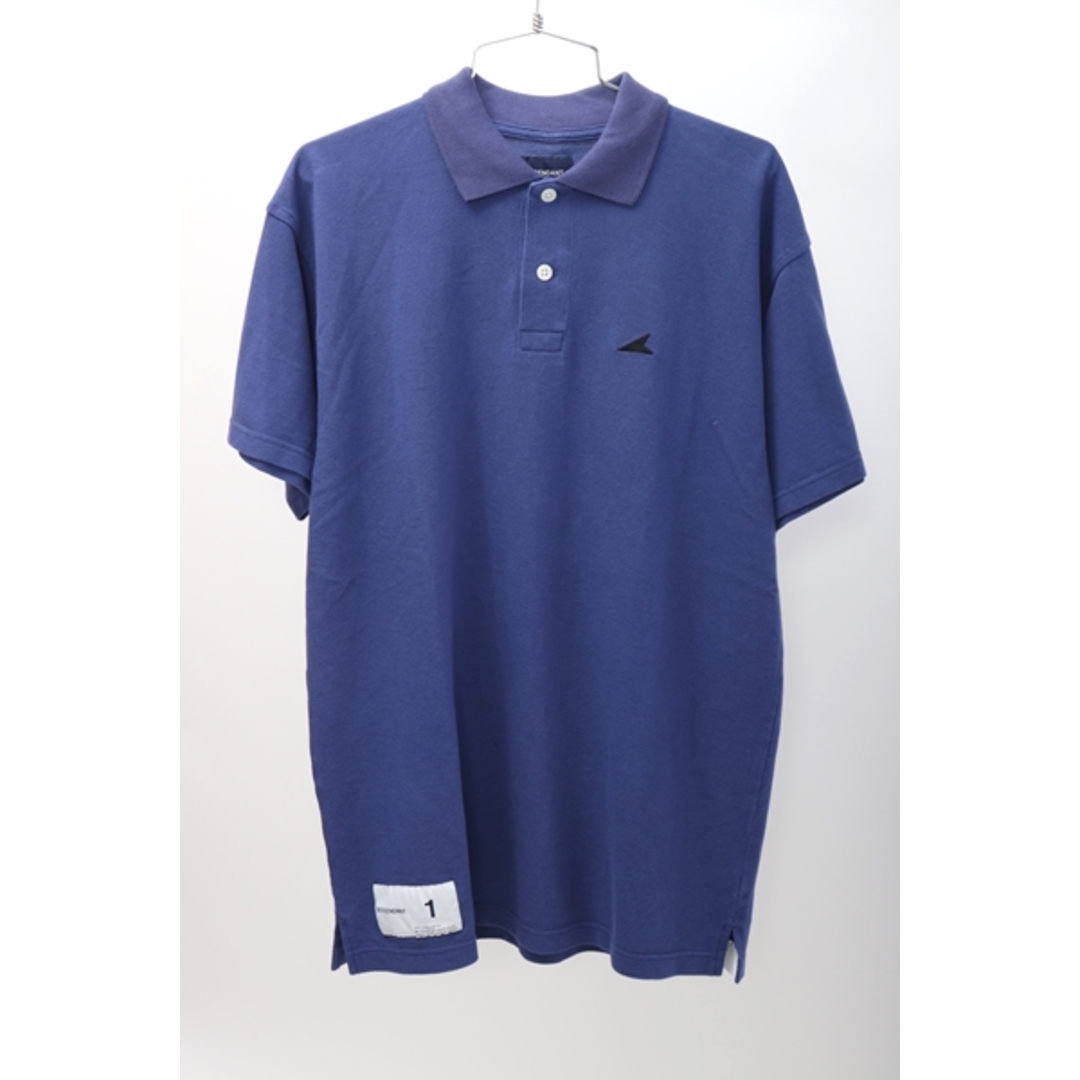 DESCENDANT ORCA POLO shirt L blue