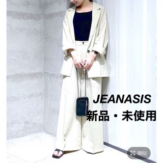 ジーナシス(JEANASIS)のJEANASIS  ジャケット上下　セットアップ[新品・未使用](テーラードジャケット)