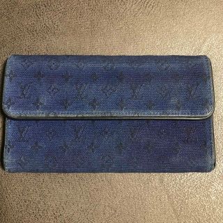 ルイヴィトン(LOUIS VUITTON)のルイヴィトン 長財布 正規品 デニムカラー モノグラム (長財布)