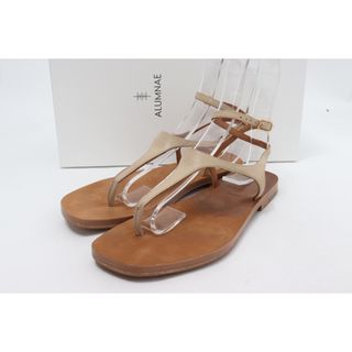 アパルトモンドゥーズィエムクラス(L'Appartement DEUXIEME CLASSE)のALUMNAEアラムナエ L'Appartementアパルトモン購入2019SS ANKLE STRAP SANDALSアンクルストラップサンダル【LFWA57255】(その他)