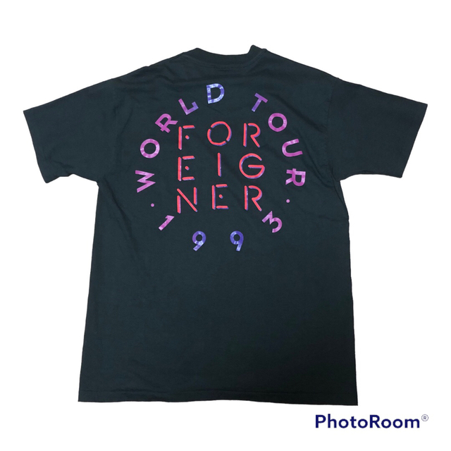 希少 DEADSTOCK USA製 FOREIGNER TOUR Tシャツ XL