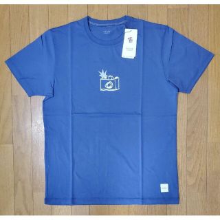 ポールスミス(Paul Smith)のポールスミス　メンズ　新品　Tシャツ(カメラ/ブルーM)(Tシャツ/カットソー(七分/長袖))