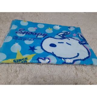 スヌーピー(SNOOPY)のスヌーピー　スポーツタオル青(キャラクターグッズ)