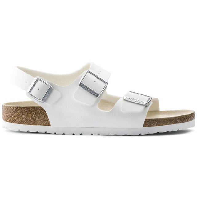 BIRKENSTOCK(ビルケンシュトック)のBIRKENSTOCK ビルケンシュトック MILANO ミラノ ホワイト レディースの靴/シューズ(サンダル)の商品写真