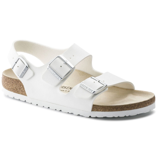 BIRKENSTOCK(ビルケンシュトック)のBIRKENSTOCK ビルケンシュトック MILANO ミラノ ホワイト レディースの靴/シューズ(サンダル)の商品写真