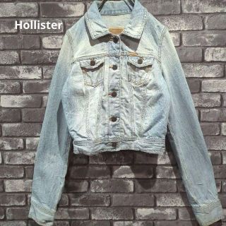 ホリスター(Hollister)のHollister　Ｇジャン　デニムジャケット　革タグ　ライトブルー　古着(Gジャン/デニムジャケット)