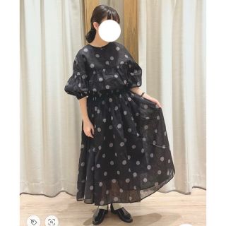 サマンサモスモス(SM2)の新品★SM2★リサイクルリネンセット　ブラック(ロングスカート)